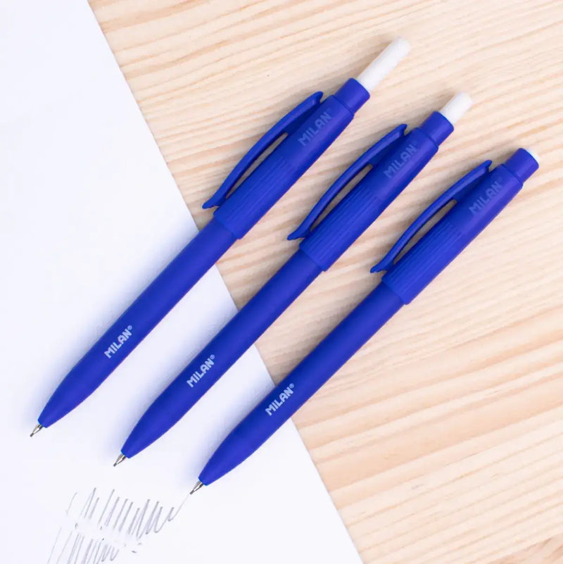 Bicolor triangular pencils 6 metallic-fluorescent colors