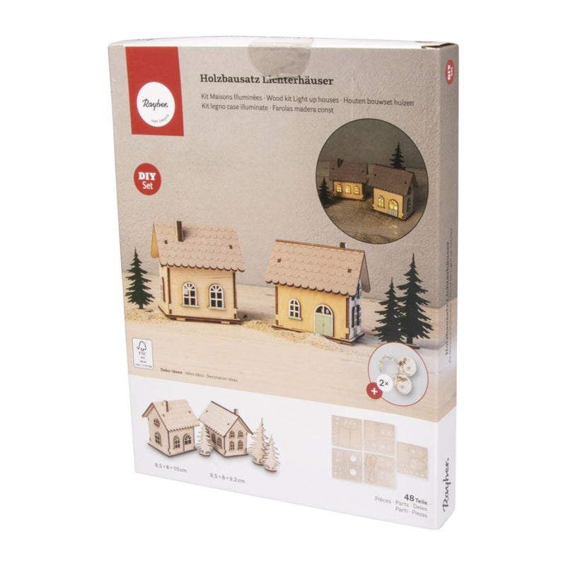 Rayher Kit Casas Iluminadas Navidad - 46756505