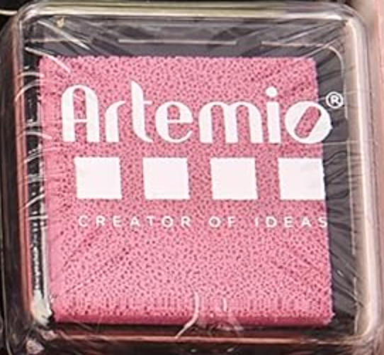 Artemio tinta 3x3cm Rosa Malva 10005085