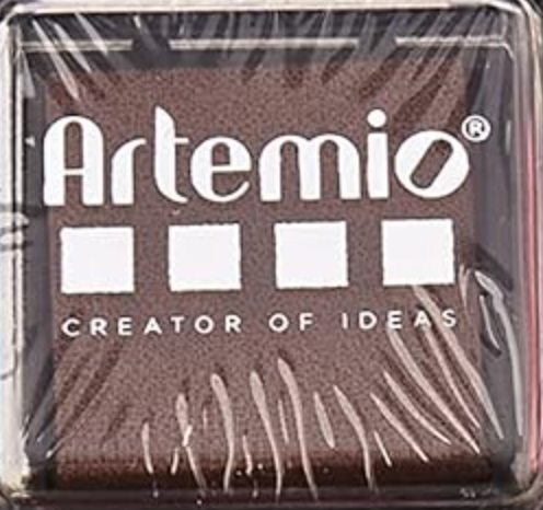 Artemio tinta 3x3cm Marron 10005082