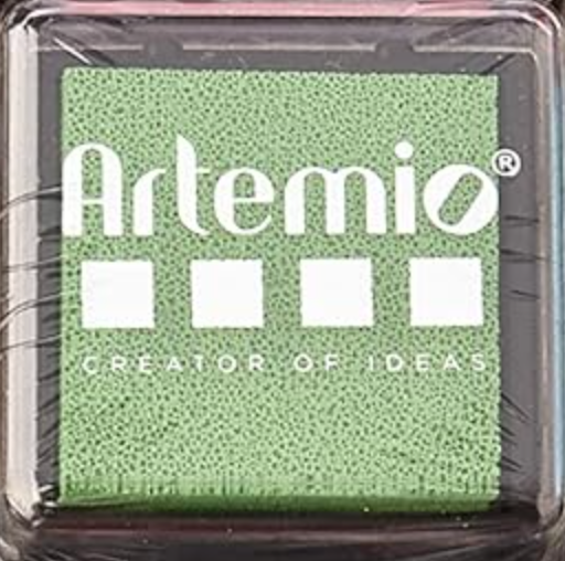 Artemio tinta 3x3cm Verde Hoja 10005088