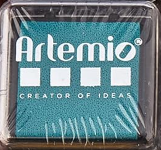 Artemio tinta 3x3cm Turquesa 10005096