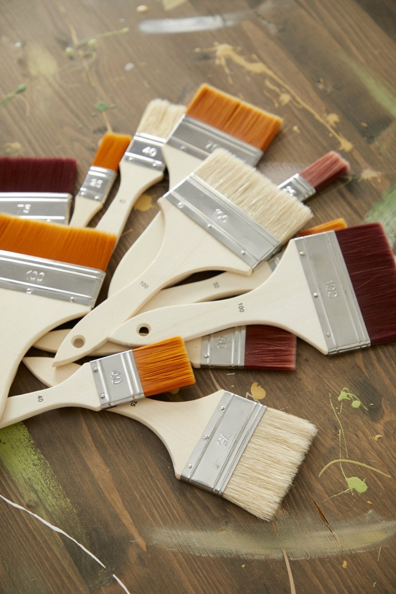 Pebeo brushes set 6 acrylic flats P952310