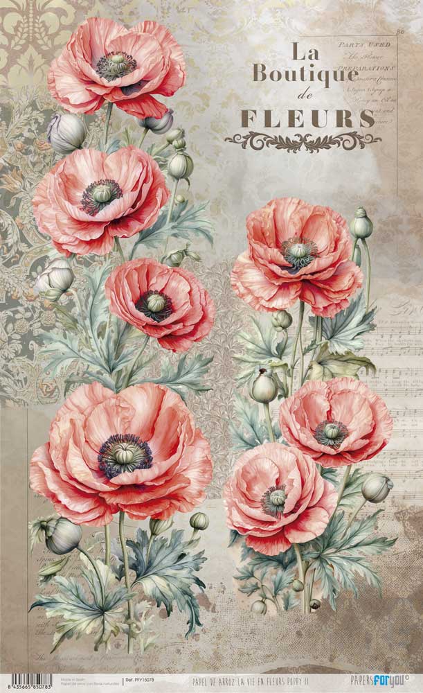 Rice paper Papers for you 54x33cm PFY12728