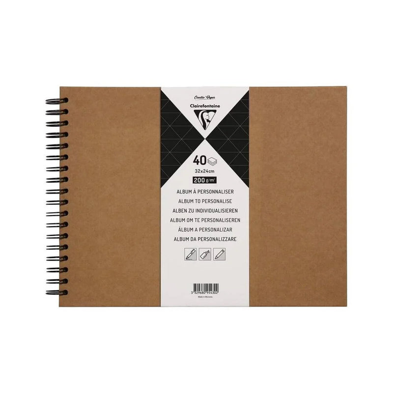 Artemio scrapbook notebook A3 11007025 white