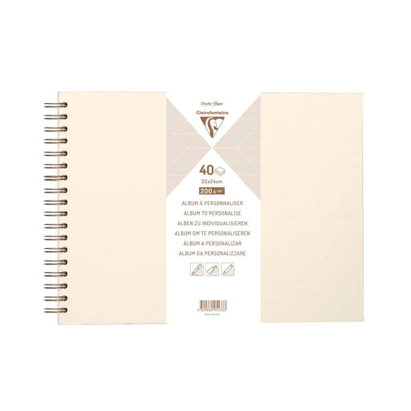 Artemio scrapbook notebook A3 11007025 white