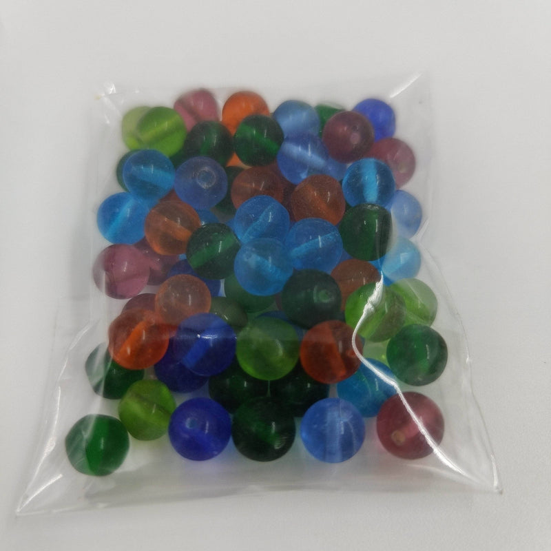 Abalorio cristal bola 8mm 70ud ABALORIO CENTROARTESANO