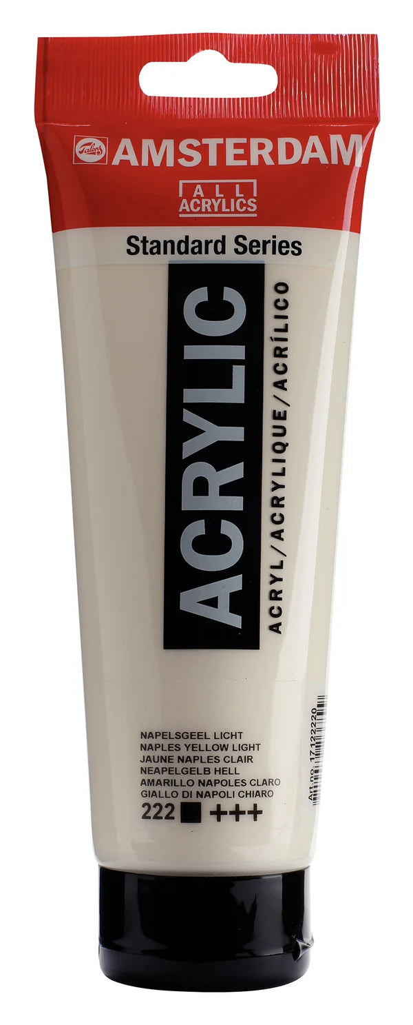 Amsterdam Standard Series Acrylic Colors Tube 250ml 223 Dark Naples Yellow
