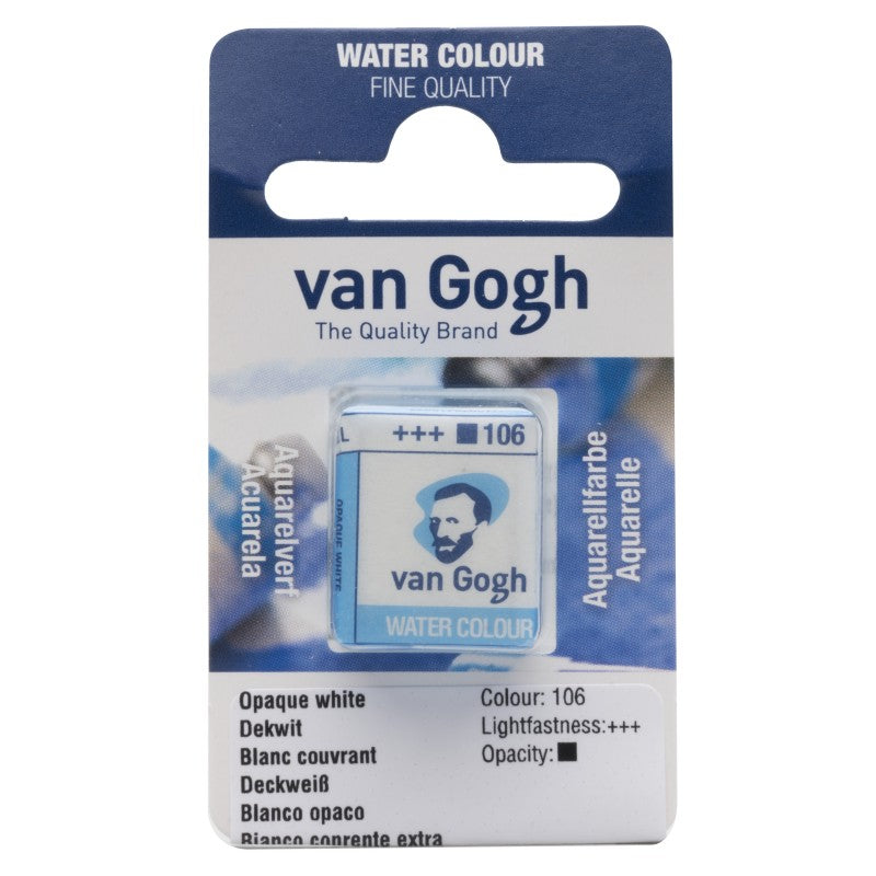 Pastilla acuarela Van Gogh blanco opaco 106