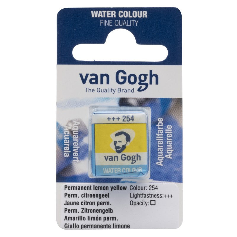 Poêle à aquarelle métallique Van Gogh moyen Godet or foncé