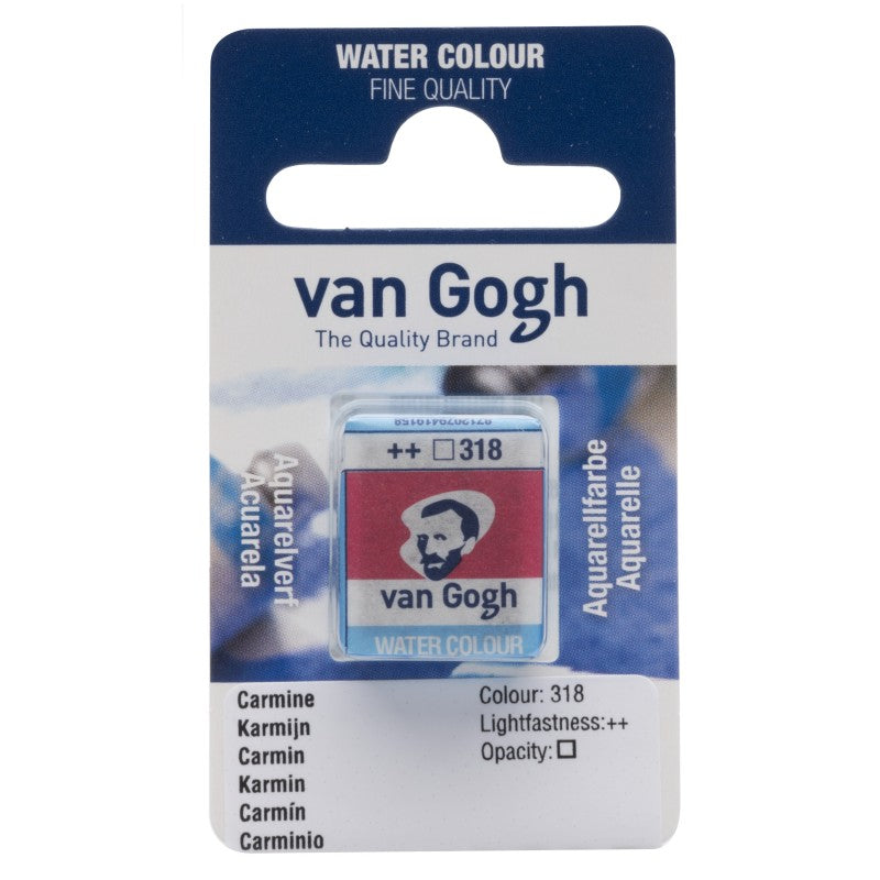 Poêle à aquarelle métallique Van Gogh moyen Godet or foncé