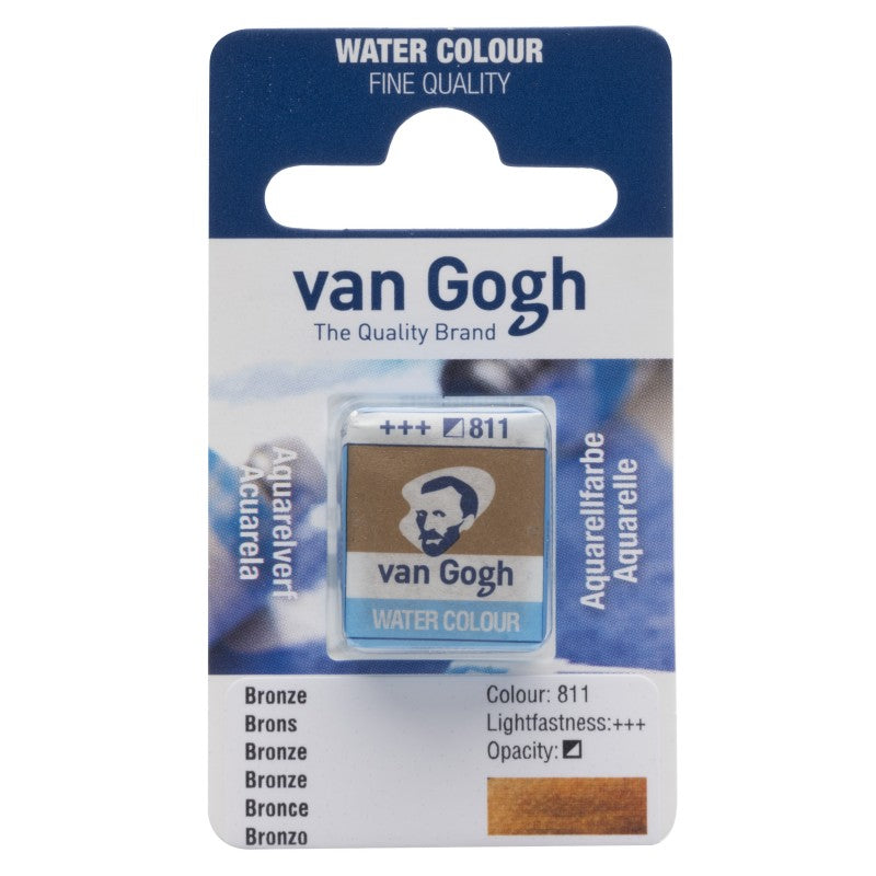 Pastilla acuarela Van Gogh bronce 811