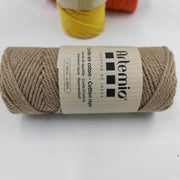 Artemio cordon de algodon de 3mm 60m 13030279 250g marron ARTEMIO CENTROARTESANO