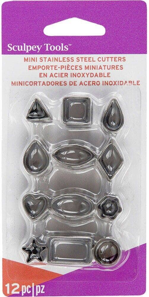 Cortadores mini de acero inoxidable formas geometricas ARTEMIO CENTROARTESANO