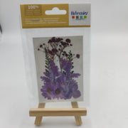 Flores secas prensadas lila 25000017 ARTEMIO CENTROARTESANO