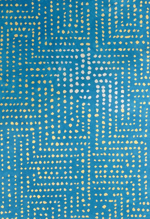 Nepalaise washi paper pack de 12hojas azules 11005379 ARTEMIO CENTROARTESANO