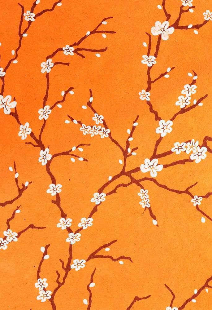 Nepalaise washi paper pack de 12hojas naranjas 11005380 ARTEMIO CENTROARTESANO