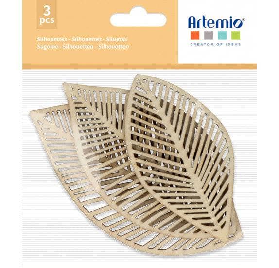 Artemio 3 siluetas de hojas Boho 14003976 ARTEMIO Oferta CENTROARTESANO