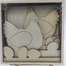 Artemio 3D marco 6 piezas 18x18cm 3cm de fondo gallinas 14004088 ARTEMIO Oferta CENTROARTESANO