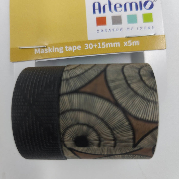 Artemio Masking Tape 30mm+15mmx5m etnicos 11040280 ARTEMIO Oferta CENTROARTESANO