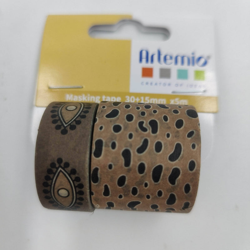 Artemio Masking Tape 30mm+15mmx5m etnicos 11040281 ARTEMIO Oferta CENTROARTESANO