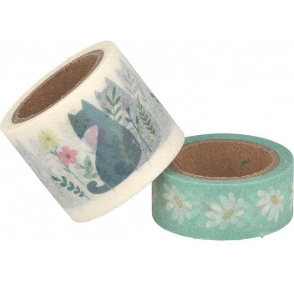 Artemio Masking Tape 30mmx5m gatos margaritas 11040204 ARTEMIO Oferta CENTROARTESANO