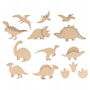 Artemio siluetas de dinosaurios 20u. 3-6cm  14003937 ARTEMIO Oferta CENTROARTESANO