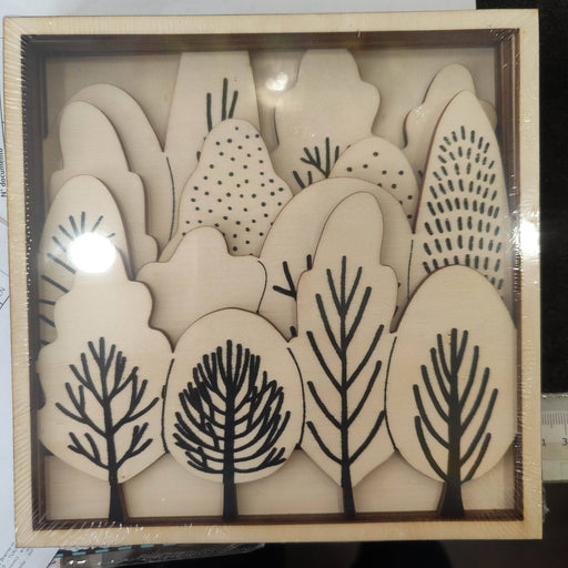 Artemio siluetas de madera de bosque otoñal 14004200 ARTEMIO Oferta CENTROARTESANO