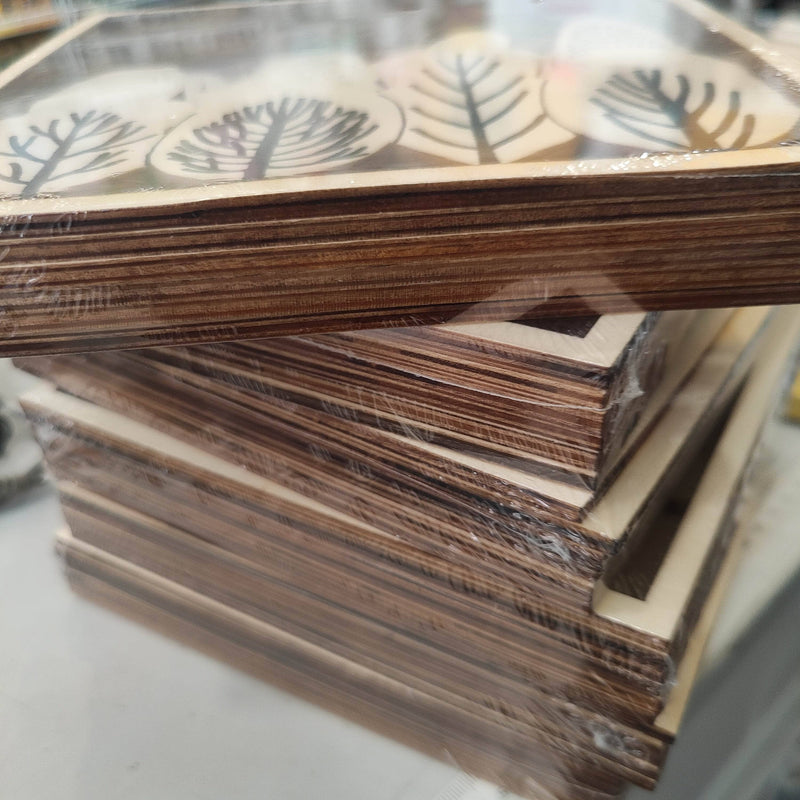 Artemio siluetas de madera de bosque otoñal 14004200 ARTEMIO Oferta CENTROARTESANO