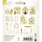 Artemio siluetas paisaje casas navideñas 14004204 ARTEMIO Oferta CENTROARTESANO