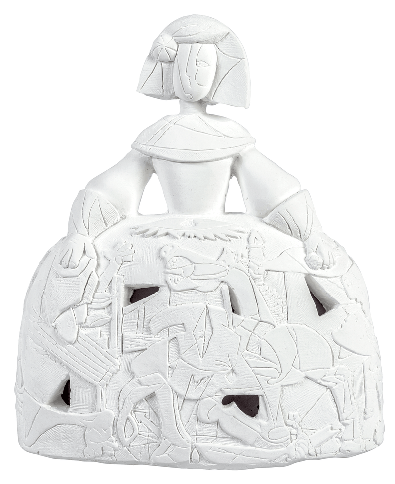 Figura escayola Menina Picasso 28cm 9021013 ARTESANIA SOL Y MAR CENTROARTESANO