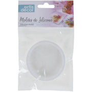 Artis decor molde de silicona para resina colgante redondo 6cm ARTIS DECOR CENTROARTESANO
