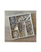 Artis Decor surtido formas de madera 25 piezas 303 ramitas ARTIS DECOR CENTROARTESANO