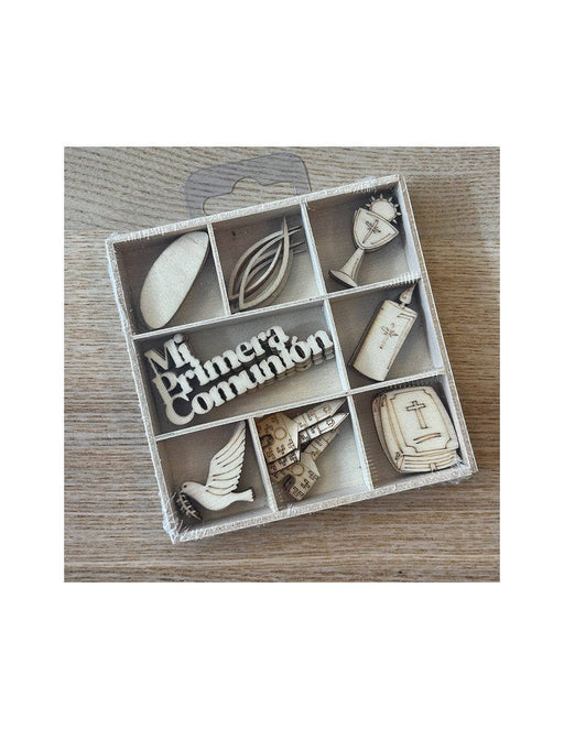 Artis Decor surtido formas de madera 40 piezas 305 comunion ARTIS DECOR CENTROARTESANO