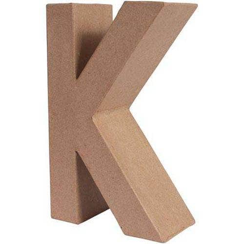 letra papel mache 25x6cm K ARTIS DECOR CENTROARTESANO