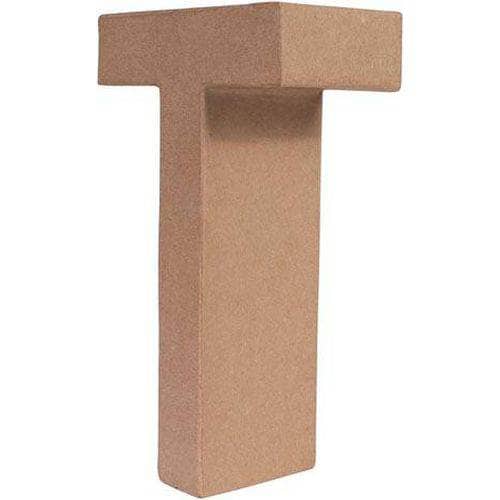 letra papel mache 25x6cm T ARTIS DECOR CENTROARTESANO