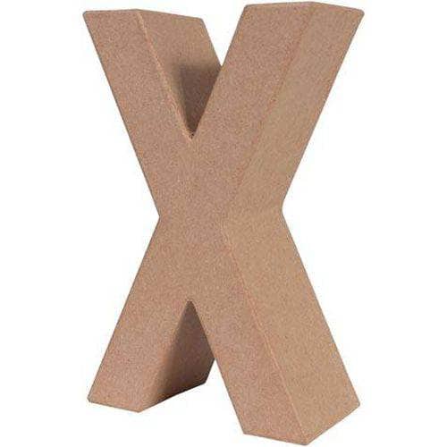 letra papel mache 25x6cm X ARTIS DECOR CENTROARTESANO