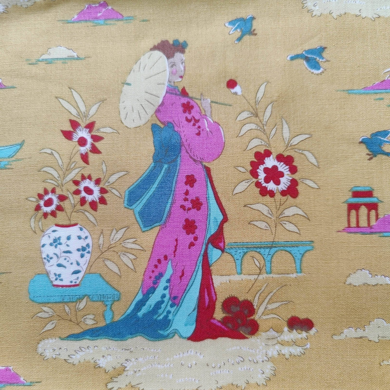 Tela patchwork Tilda nueva bloomsville 100518 fondo amarillo BORDELAY CENTROARTESANO