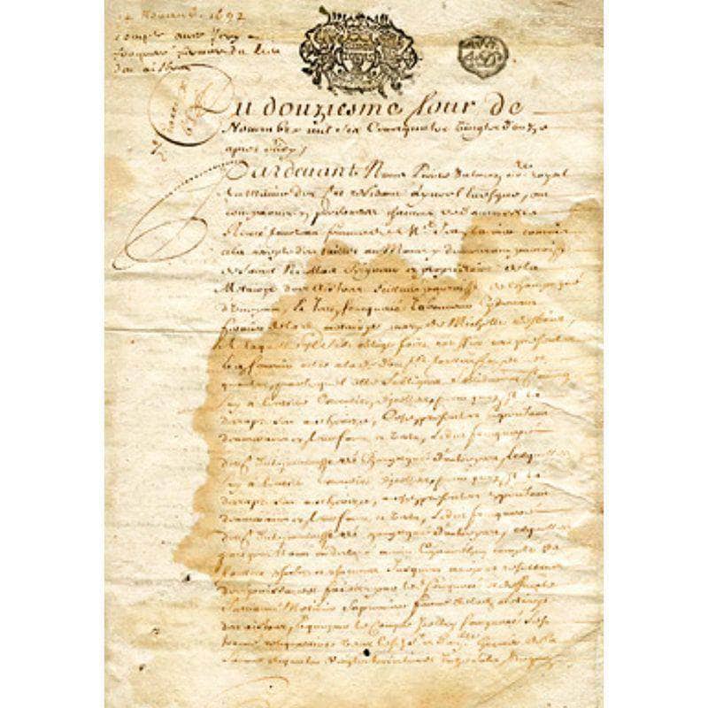 Calambour papel arroz 35x50 PAU059 Documento antiguo CALAMBOUR CENTROARTESANO