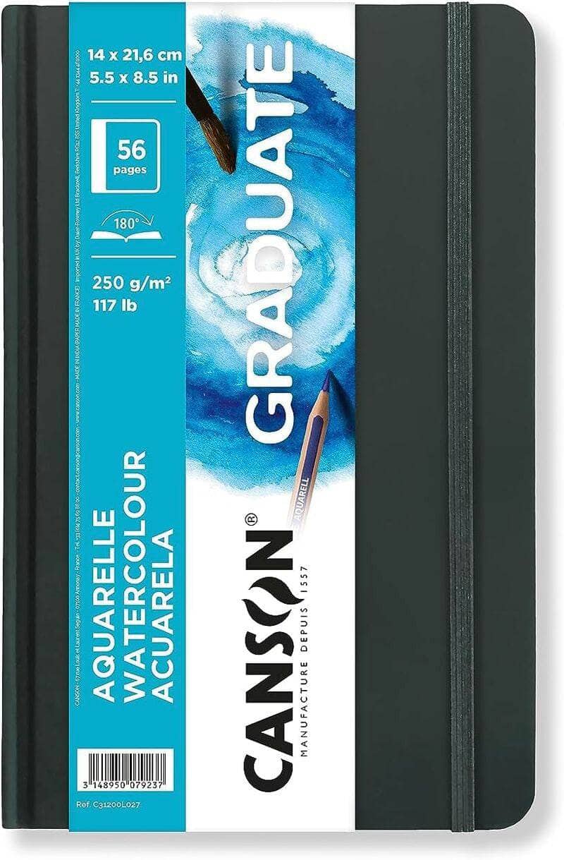 Canson Graduate acuarela 250g/m 14x21,6cm 56paginas CANSON Oferta CENTROARTESANO