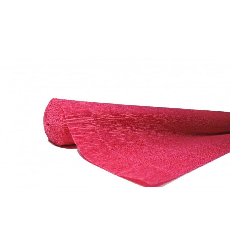 Papel Crepe Pinocho extra 180g 50cmx2,5m fuxia oscuro 571 CARTOTECNICA ROSSI CENTROARTESANO