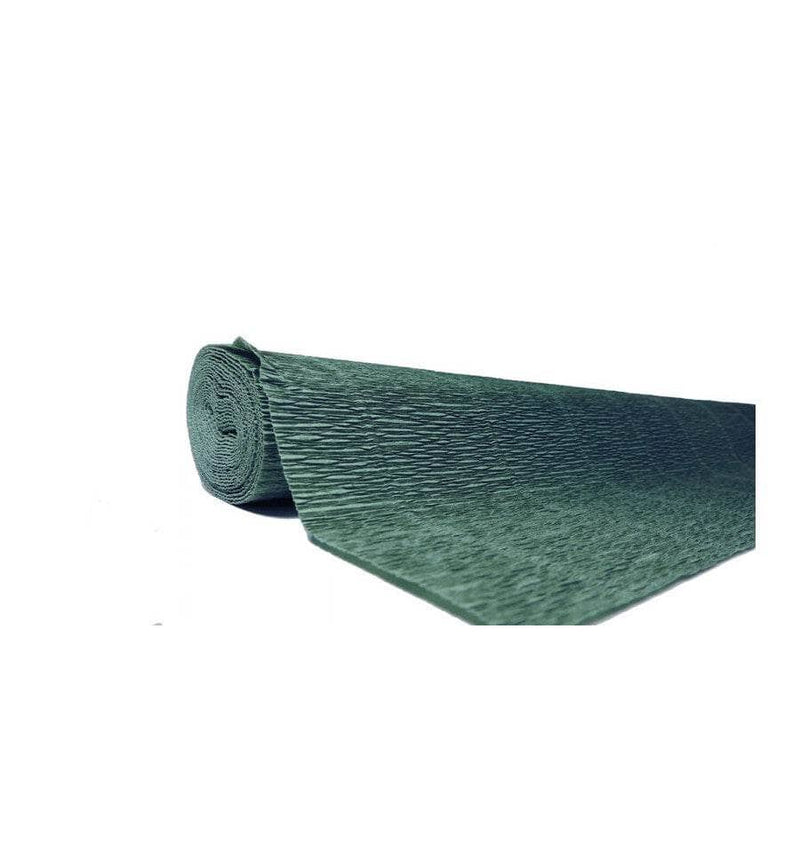 Papel Crepe Pinocho extra 180g 50cmx2,5m verde mar 560 CARTOTECNICA ROSSI CENTROARTESANO