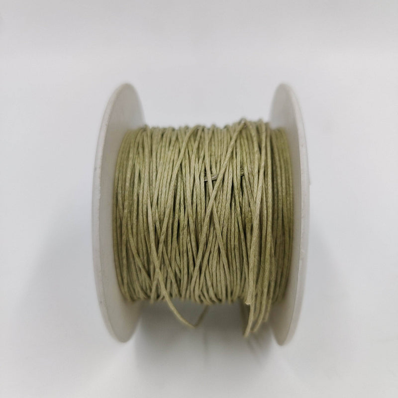 Hilo lino encerado 0.5mm varios colores unidad de venta 5 metros CENTROARTESANO arena CENTROARTESANO