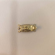 cierre collar rectangular  25x10mm dorado 2 unidades CENTROARTESANO CENTROARTESANO