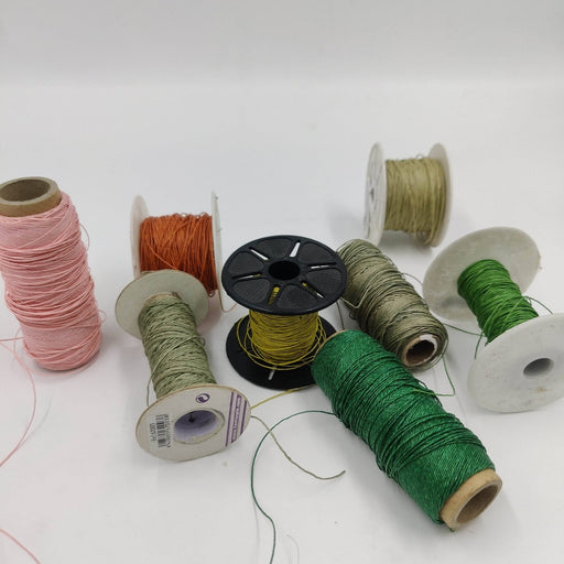 Hilo lino encerado 0.5mm varios colores unidad de venta 5 metros CENTROARTESANO CENTROARTESANO