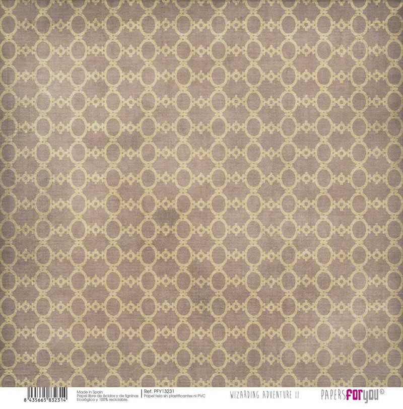 Kit papel entelado Papers For You, 8 unidades Wizarding Adventure II Centroartesano CENTROARTESANO