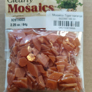 Mosaico Tiger naranja CENTROARTESANO CENTROARTESANO