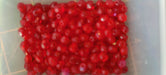 Bolas de cristal  Checas de 4mm Centroartesano rojo CENTROARTESANO