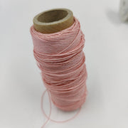 Hilo lino encerado 0.5mm varios colores unidad de venta 5 metros CENTROARTESANO rosa bebe CENTROARTESANO