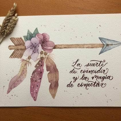 Taller Acuarela Floral & Lettering "Flores & Letras" - LetterinLove CENTROARTESANO Talleres CENTROARTESANO